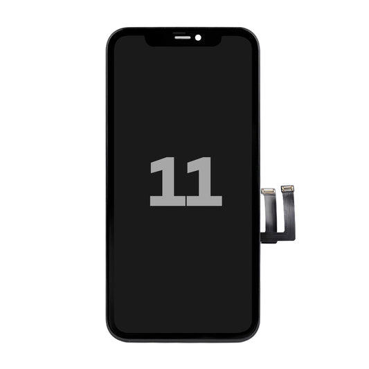 NCC Prime Display Assembly With Metal Plate for iPhone 11 incell IC Transplant Black