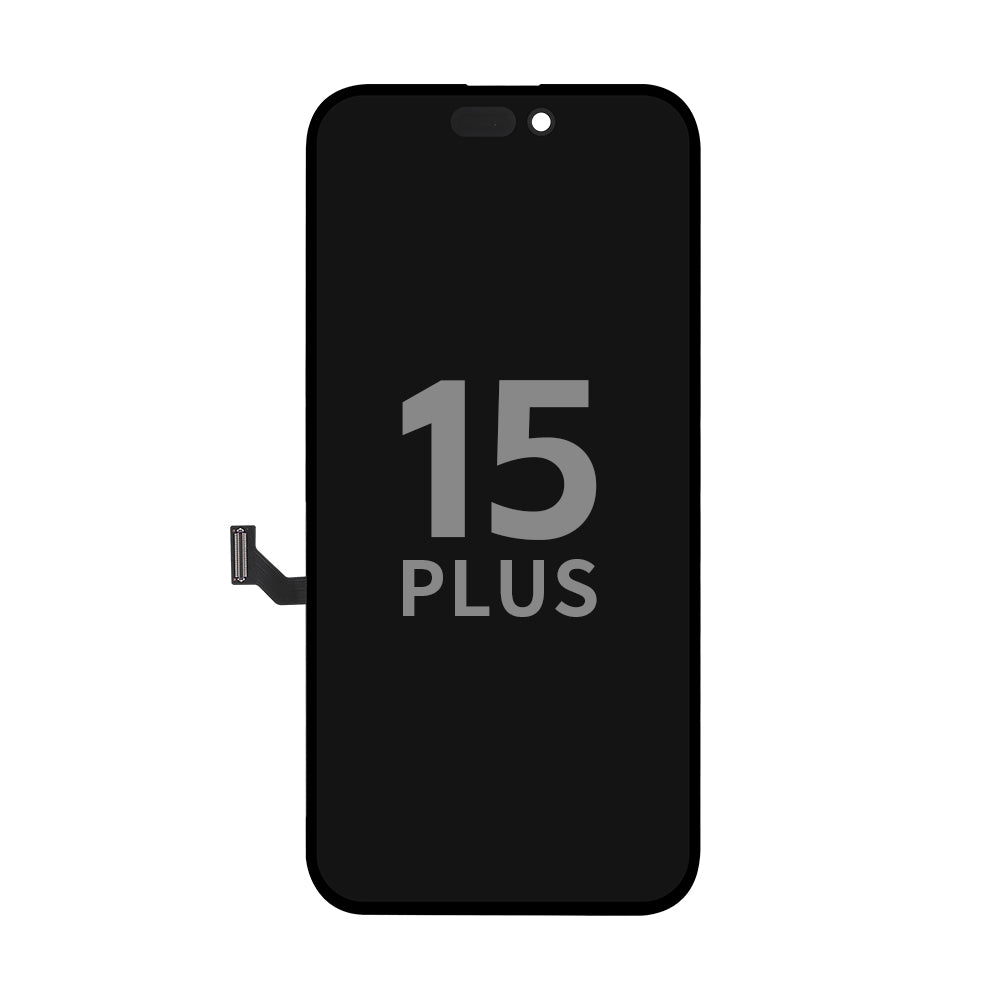 NCC Prime Display Assembly for iPhone 15 Plus incell IC Transplant Black