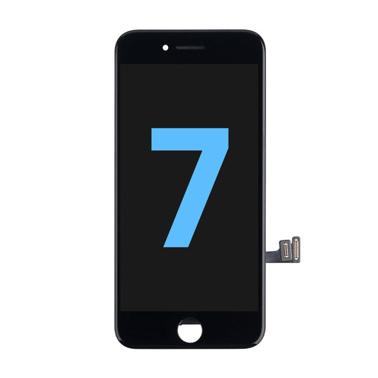 NCC Prime Display With Metal Plate for iPhone 7 Black