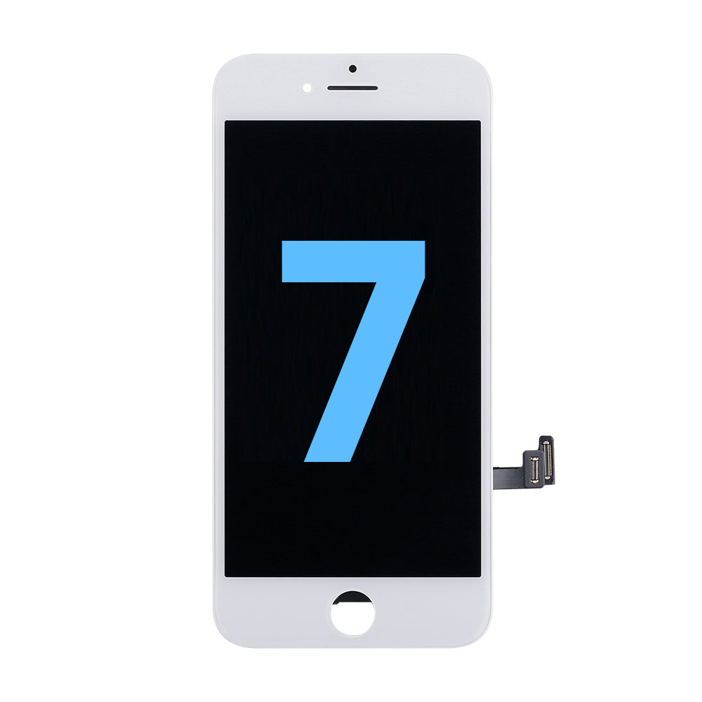 NCC Prime Display With Metal Plate for iPhone 7 White
