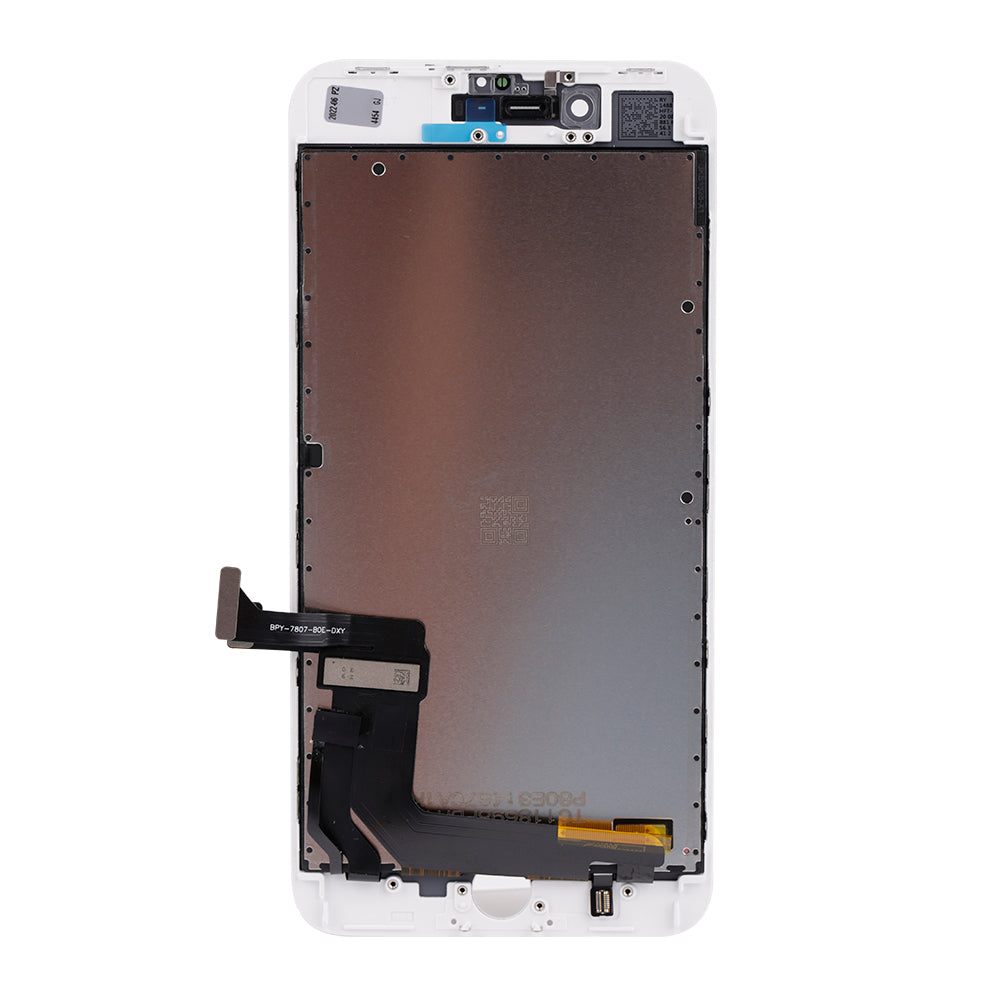 NCC Prime Display Assembly With Metal Plate for iPhone 8 Plus White-All-in-one frame/ New Packaging