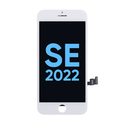 NCC Prime Display Assembly With Metal Plate for iPhone 8/SE 2020 White-All-in-one frame