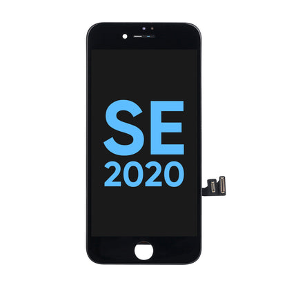 NCC Prime Display Assembly With Metal Plate for iPhone 8/SE 2020 Black-All-in-one frame