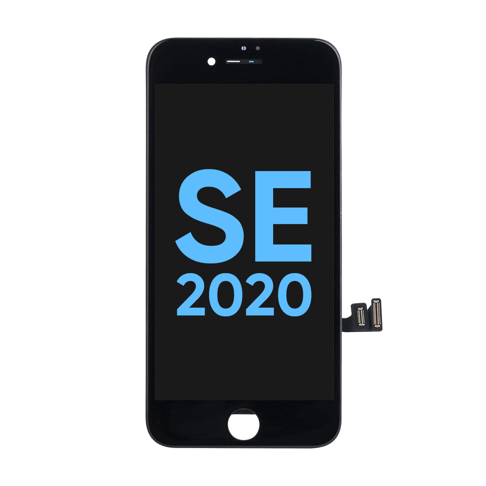 NCC Prime Display Assembly With Metal Plate for iPhone 8/SE 2020 Black-All-in-one frame