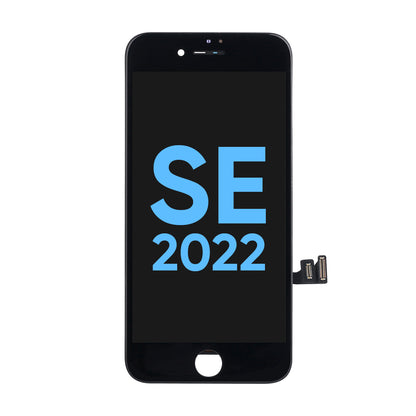 NCC Prime Display Assembly With Metal Plate for iPhone 8/SE 2020 Black-All-in-one frame