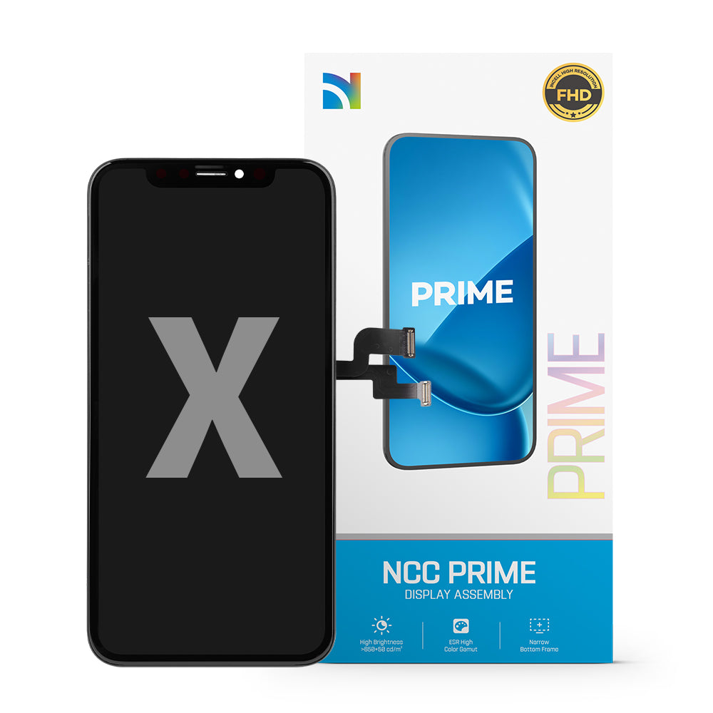 NCC Prime Display Assembly for iPhone X incell Black