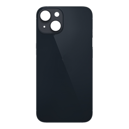 Back Glass iPhone 14 plus with Magnet and Steel Plate only - Midnight