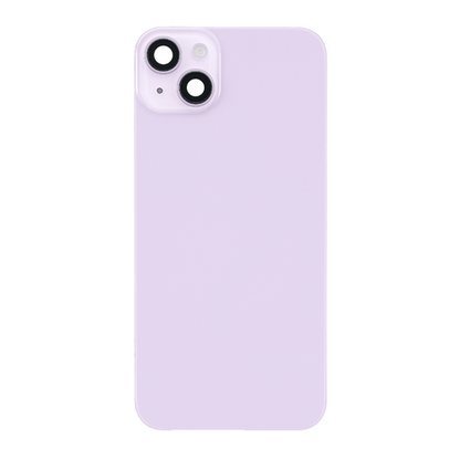 Back Glass iPhone 14 With Flash, Mag Steel Plate, and NFC Flex Pre-installed - Purple