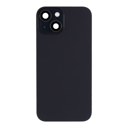 Back Glass iPhone 15 With Flash, Mag Steel Plate, and NFC Flex Pre-installed - Black