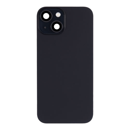 Back Glass iPhone 15 With Flash, Mag Steel Plate, and NFC Flex Pre-installed - Black
