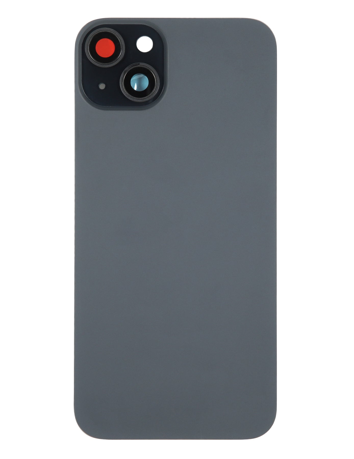 Back Glass iPhone 15 plus with Magnet and Steel Plate only - Black