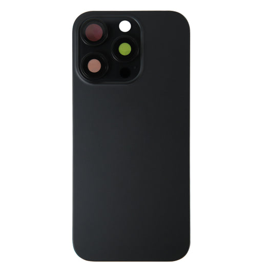 Back Glass iPhone 16 Pro with Magnet and Steel Plate only - Black Titanium