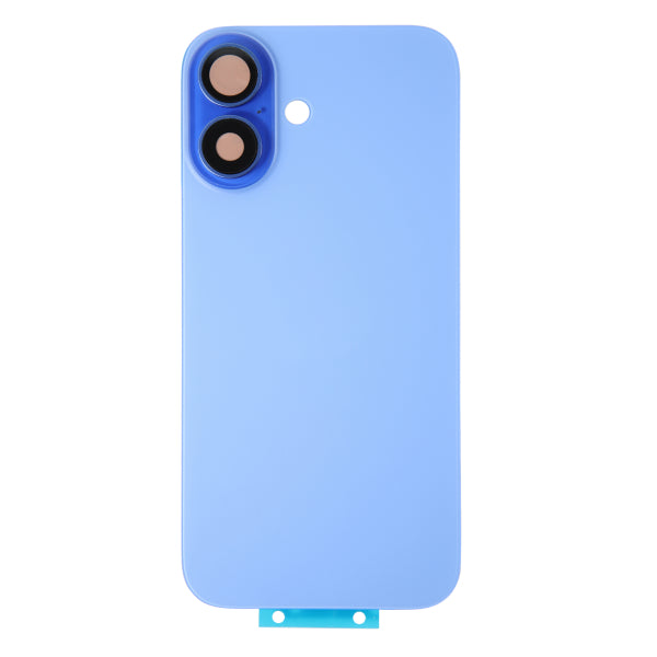 Back Glass iPhone 16 with Magnet and Steel Plate only - Ultramarine