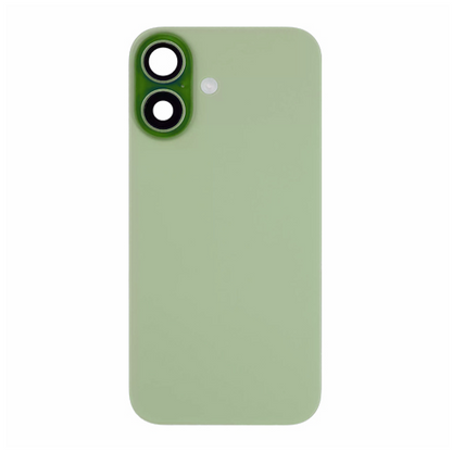 Back Glass iPhone 17 With Flash, Mag Steel Plate, and NFC Flex Pre-installed - Sage