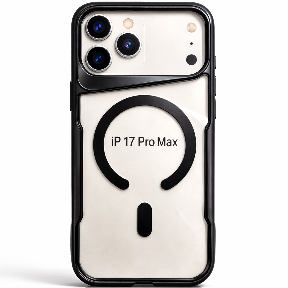 BOS Iphone 17 Pro Max Case-Black