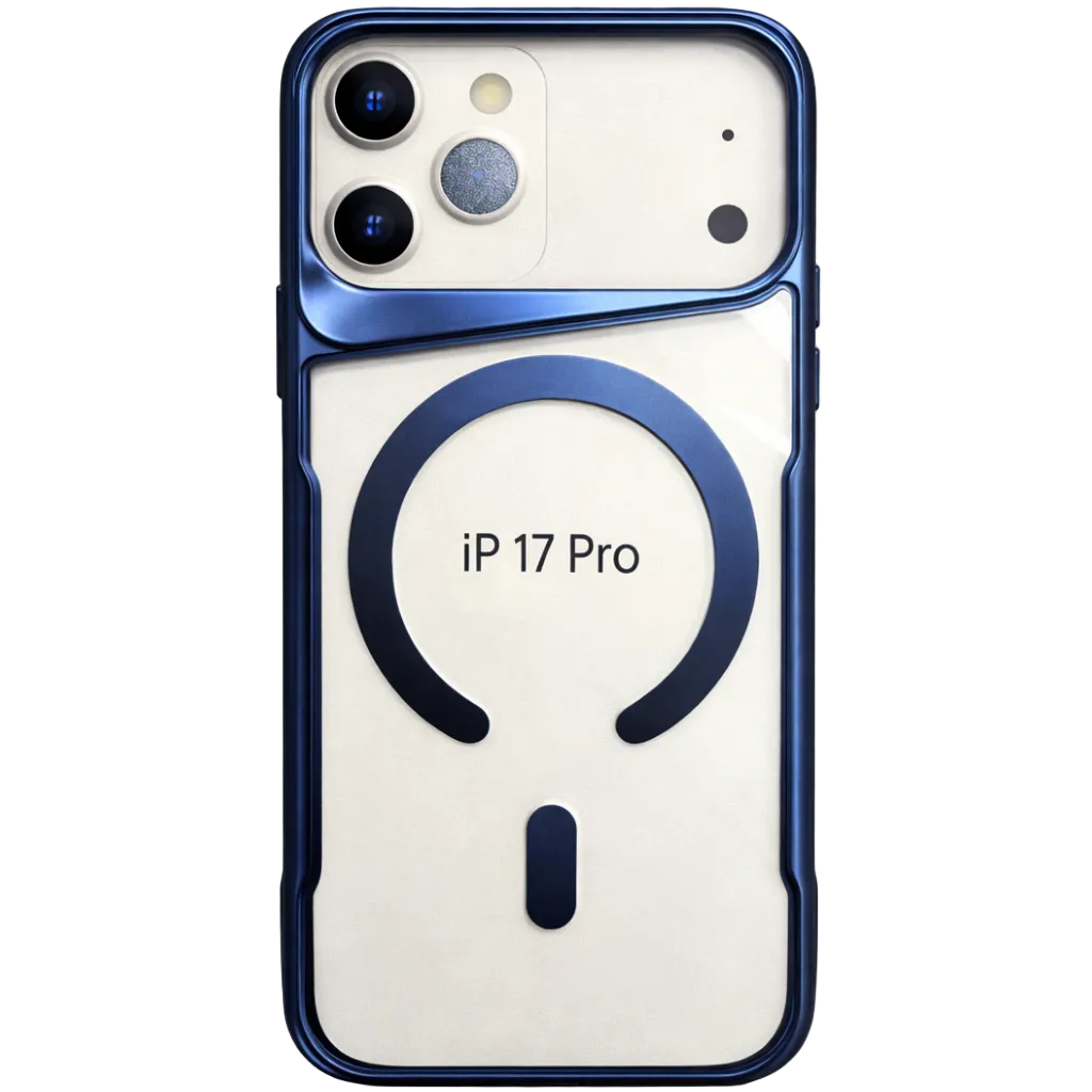 BOS Iphone 17 Pro Case- Blue