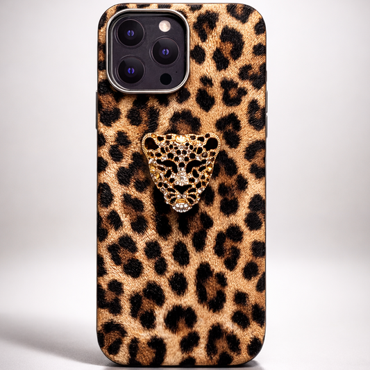 Luxe Panther Case iPhone 16 Pro Max - Classic Cheetah