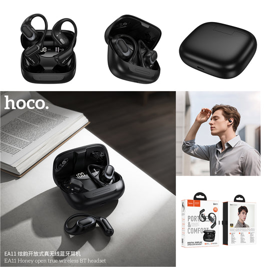 EA9 Clear sound clip-on true wireless BT headset