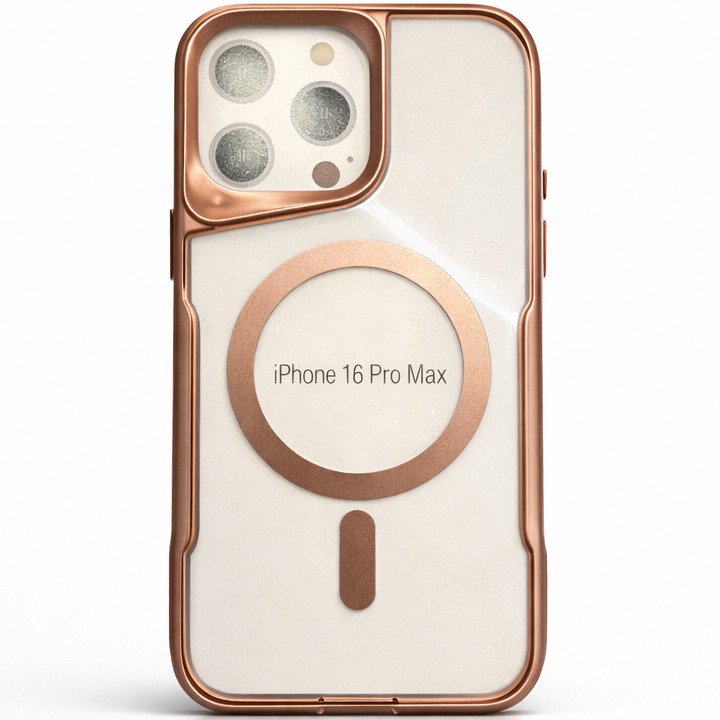 BOS Iphone 16 Pro Max Case- Gold