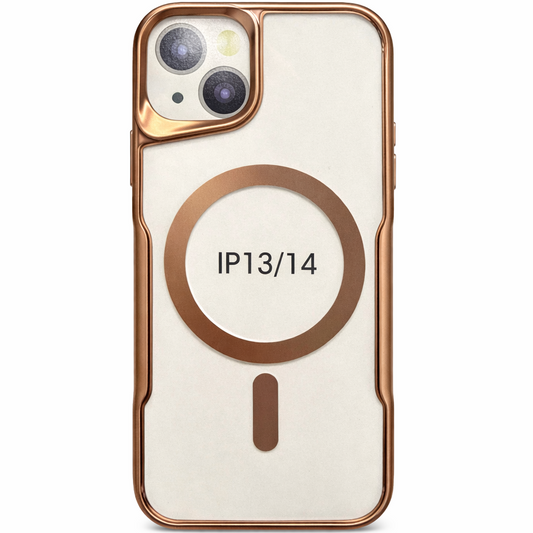 BOS Iphone 13/14 Case-Gold