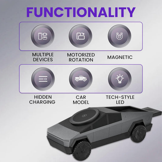 CyberDock 3 in 1 Wireless Charger