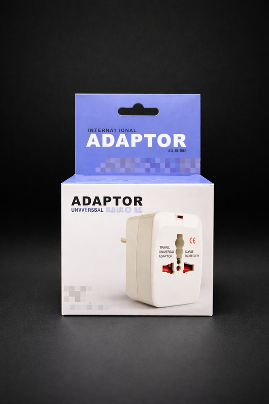 International Adaptor Universal No Logo Loose White