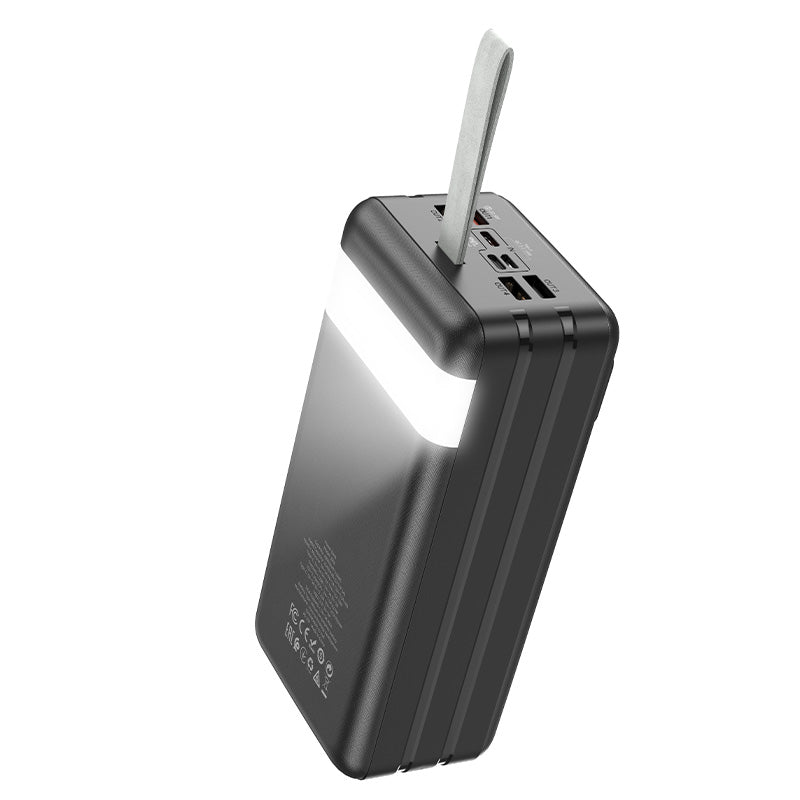 HOCO J86B Electric 22.5W fully compatible power bank(60000mAh) black