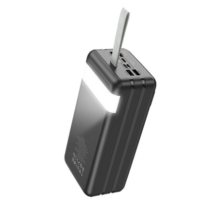 HOCO J86B Electric 22.5W fully compatible power bank(60000mAh) black