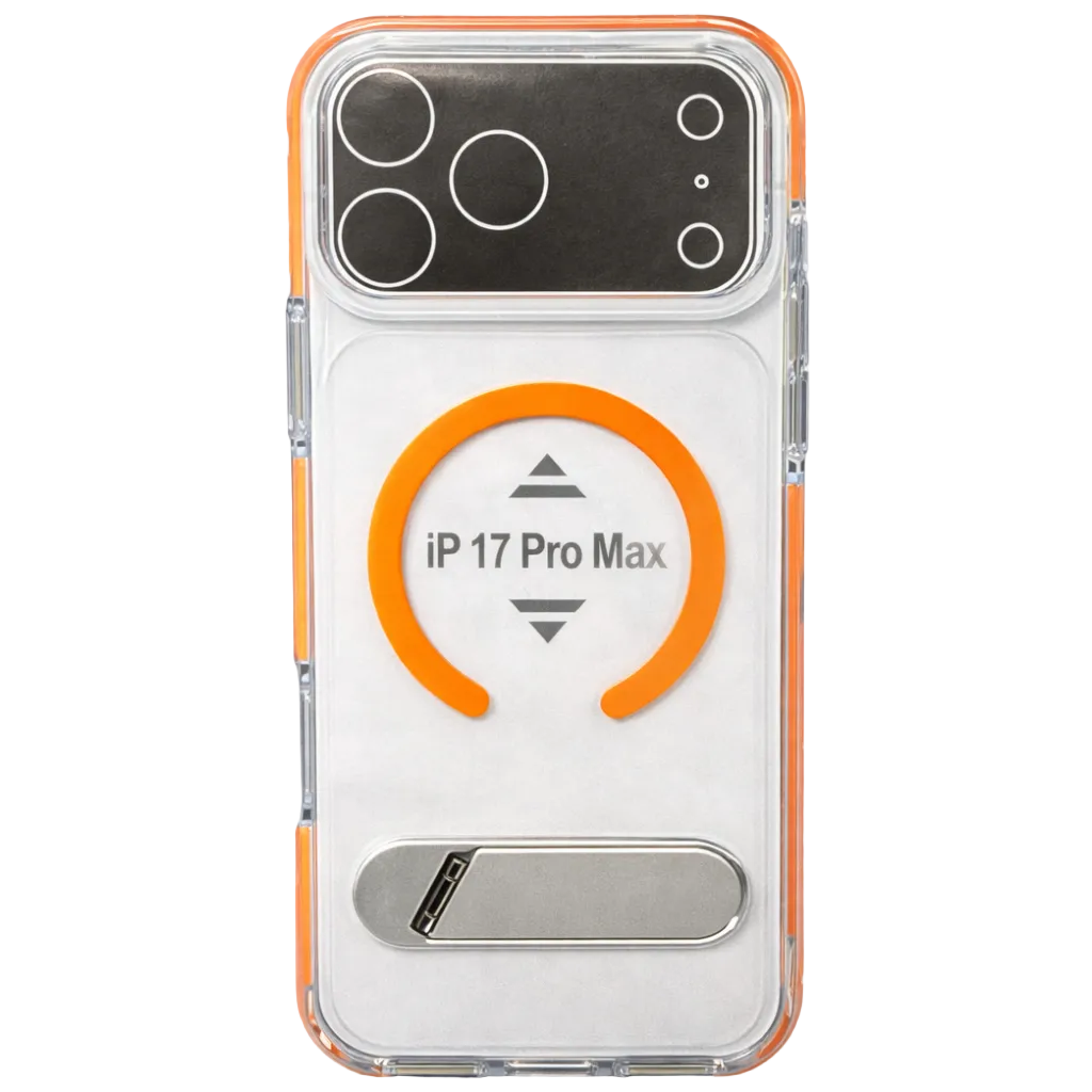 ClearKick iPhone 17 Pro Max Case Orange