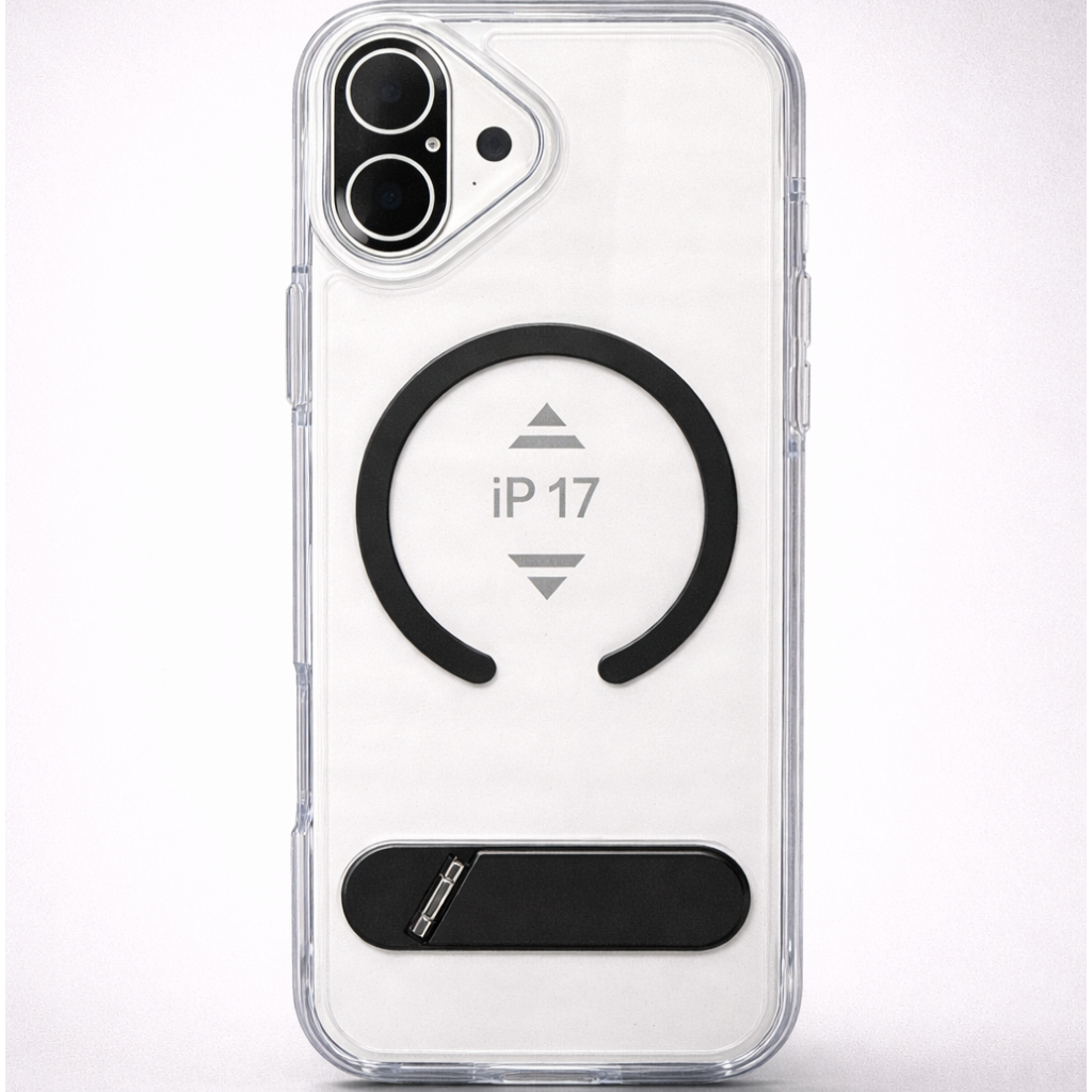 ClearKick iPhone 17 Case Black