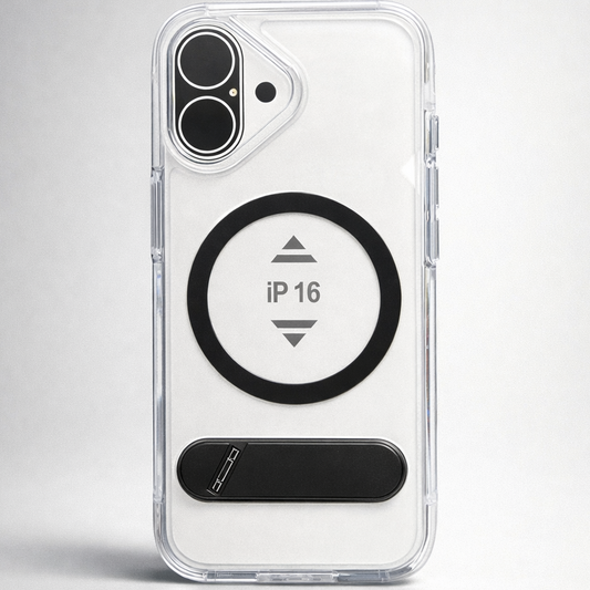 ClearKick iPhone 16 Case Black