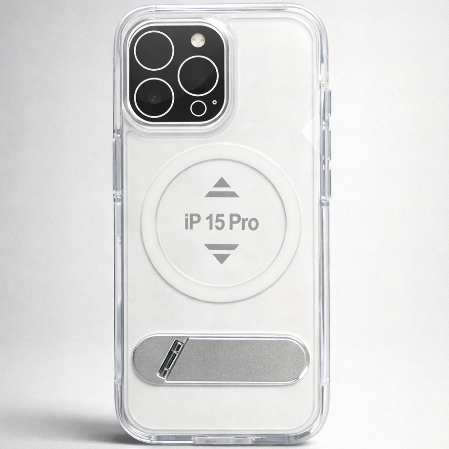 ClearKick iPhone 15 Pro Case White