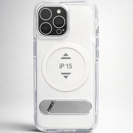 ClearKick iPhone 15 Case White