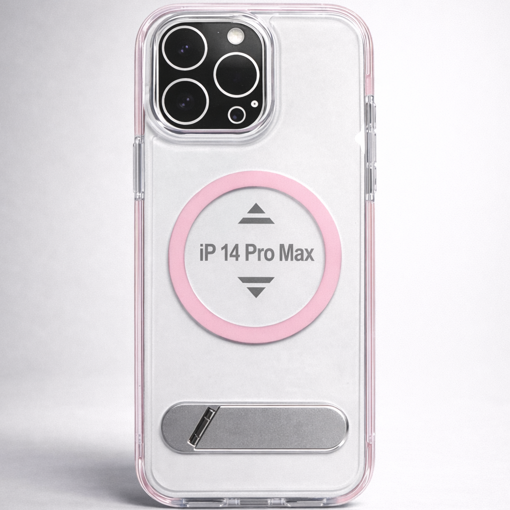 ClearKick iPhone 14 Pro Max Case Pink