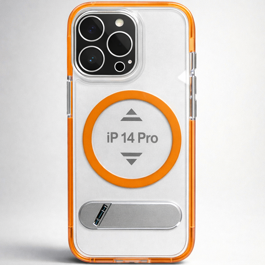 ClearKick iPhone 14 Pro Case Orange
