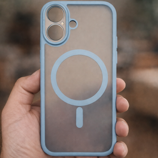 Super Strong Frosted Mag Grey iPhone 16 Case