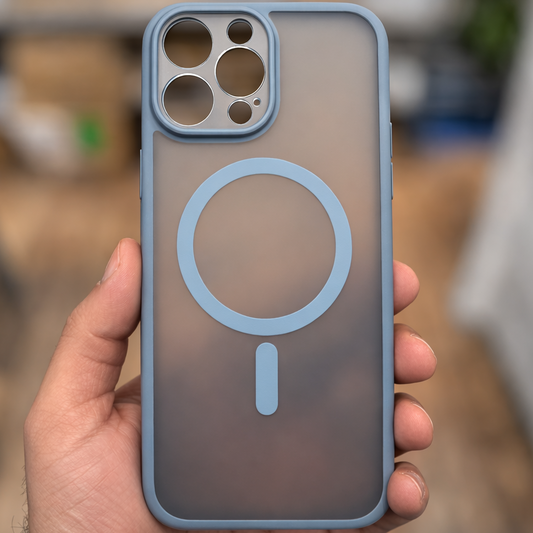 Super Strong Frosted Mag Grey iPhone 16 Pro Max Case