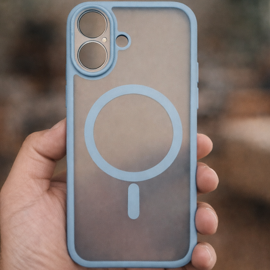 Super Strong Frosted Mag Grey iPhone 17 Case