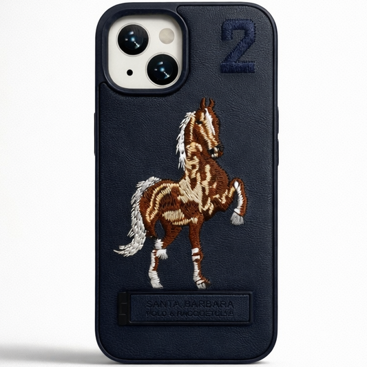 Stallion Leather Case iPhone 13/14 - Blue