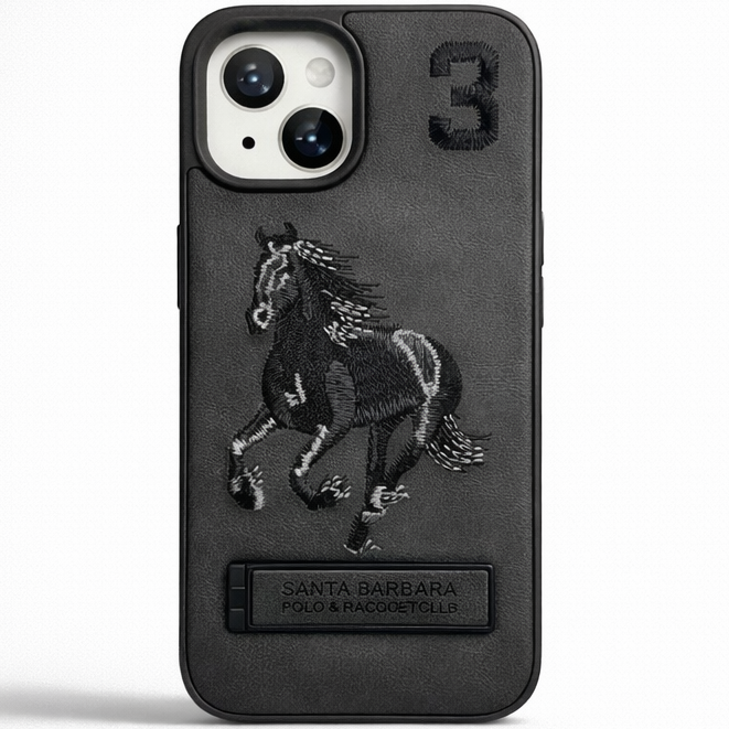 Stallion Leather Case iPhone 13/14 - Black