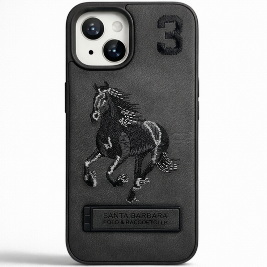 Stallion Leather Case iPhone 13/14 - Black