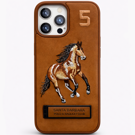 Stallion Leather Case iPhone 16 Pro Max - Brown