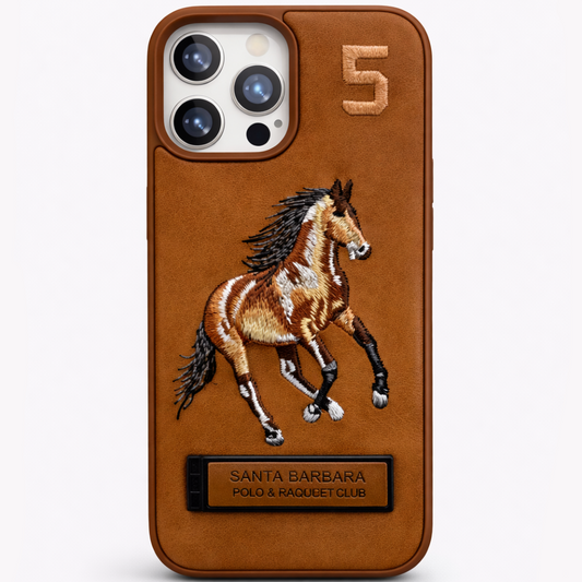 Stallion Leather Case iPhone 16 Pro - Brown