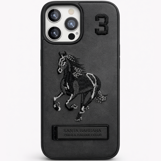 Stallion Leather Case iPhone 16 Pro - Grey