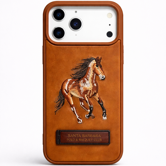 Stallion Leather Case iPhone 17 Pro Max - Brown