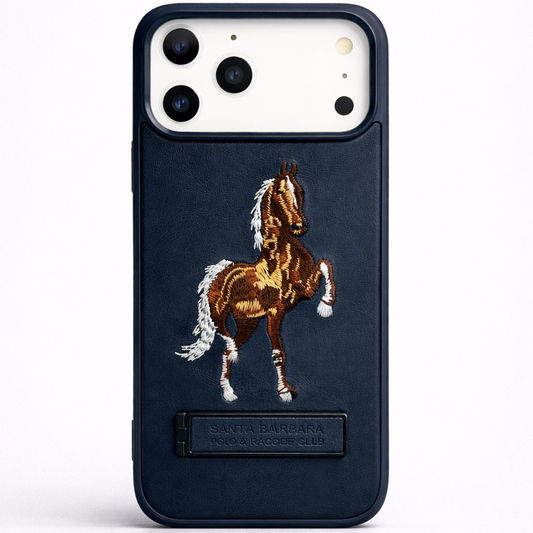 Stallion Leather Case iPhone 17 Pro Max - Blue