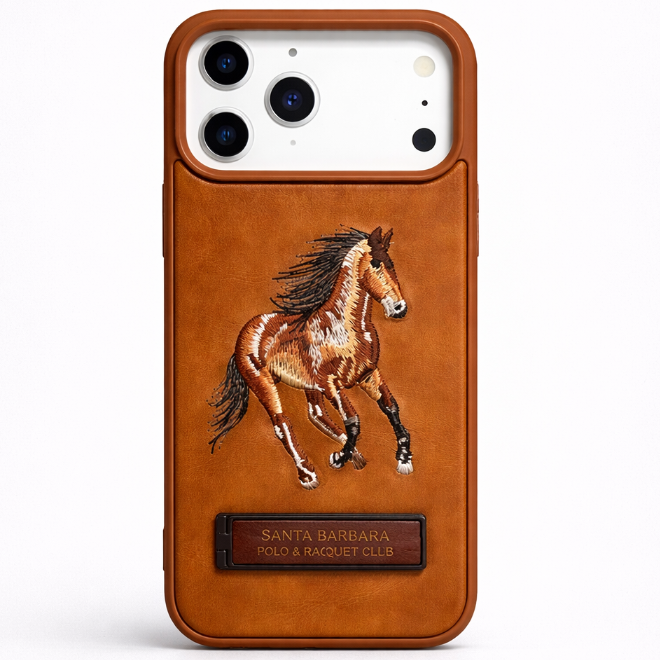 Stallion Leather Case iPhone 17 Pro - Brown