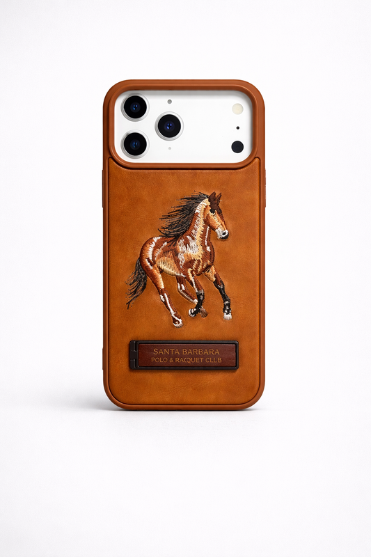 Stallion Leather Case iPhone 17 Pro - Brown