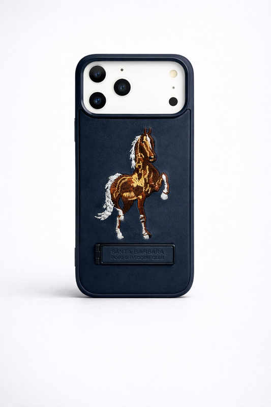 Stallion Leather Case iPhone 17 Pro - Blue