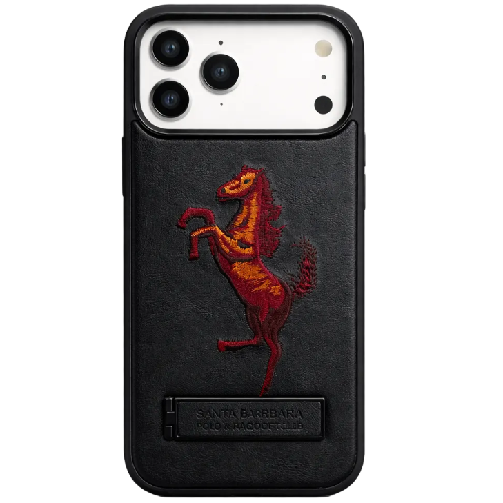 Stallion Leather Case iPhone 17 Pro - Black